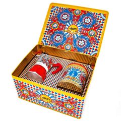 Сет Bialetti D&G Moka Express Sicilian Cart 3 cups and Perfetto Moka Irresistibile Ground Coffee
