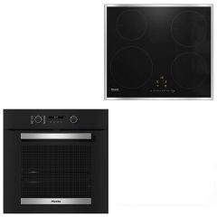 Фурна за вграждане MIELE H 2465 BP ACTIVE + Плот за вграждане MIELE KM 7201 FR