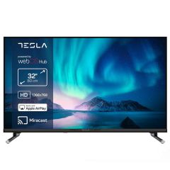 Телевизор TESLA 32E645BHW, 32", 1366x768, Smart webOS