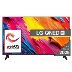 Телевизор LG 43QNED70A6A, 43"(108 см), 4K Ultra HD QNED, SMART TV, WEBOS (2025)