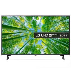 Телевизор LG 43UQ80006LB, 43", 4K Ultra HD, Smart TV, webOS 22, UQ80