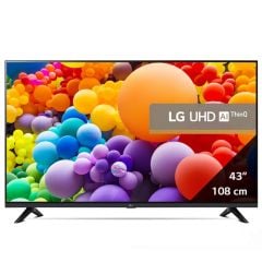 Телевизор LG 43UT73003LA, 43", 4K Ultra HD, Smart TV, webOS 24, UT73