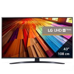 Телевизор LG 43UT81003LA, 43", 4K Ultra HD, Smart TV, webOS 24, AI UT81