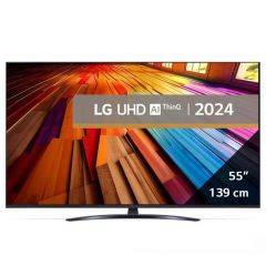 Телевизор LG 55UT81003LA, 55", 4K Ultra HD, Smart TV, webOS 24, AI UT81