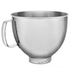 Купа KitchenAid 5KSM5SSBHM Hammered, 4.8 л, неръждаема стомана