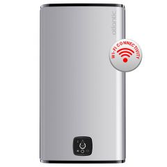 Бойлер ATLANTIC Steatite Cube Wi-Fi 75 silver