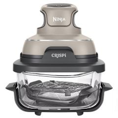 Фритюрник NINJA Crispi 4-in-1 Portable Glass Air Fryer FN101EUST, 3.8 л, Stone