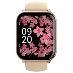 Смарт часовник HiFuture FutureFit Zone 2, 1.96" IPS display, sleep monitor, health monitor, sports mode, IP68, 300mAh, Pink