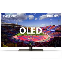 Телевизор PHILIPS 65OLED818/12, 65"(164 см), OLED 4K Ultra HD, Ambilight TV, Google TV™
