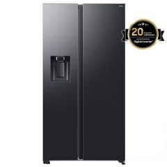 Хладилник с фризер SAMSUNG Side-by-Side RS70F65KEFEO, 640 л, Bespoke AI SBS -AI Energy, Wi-Fi, 178 см