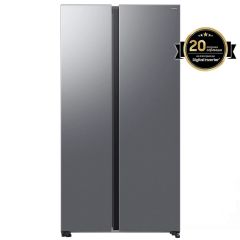 Хладилник с фризер SAMSUNG Side-by-Side RS70F65QETEO, 659 л, Bespoke AI SBS - AI Energy, Wi-Fi, 178 см