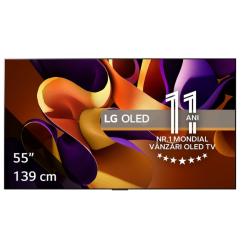 Телевизор LG OLED55G42LW, 55", OLED evo AI G4, Smart TV, Magic remote, Dolby Vision, webOS24, One Wall Design, 2024