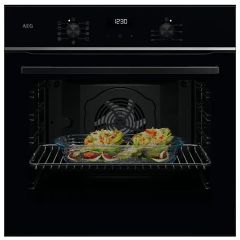 Фурна за вграждане AEG TU5AB21FSB, 72 л, Aqua Cleaning, А+