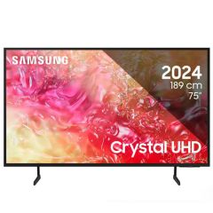 Телевизор SAMSUNG UE75DU7172UXXH, 75"(189 см), Crystal UHD 4K, Smart TV Tizen™, (2024)