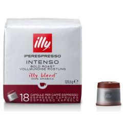 Кафе капсули ILLY iperEspresso Intenso Cube – 18 броя