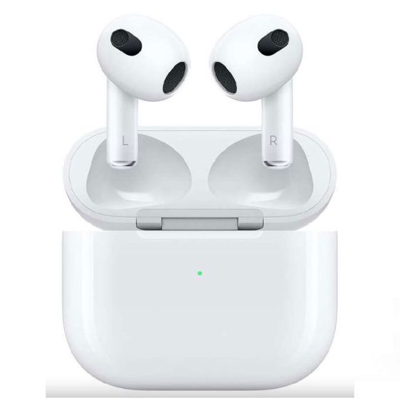 Безжични слушалки Apple AirPods MPNY3ZM/A (3-то поколение с Lightning зареждане)