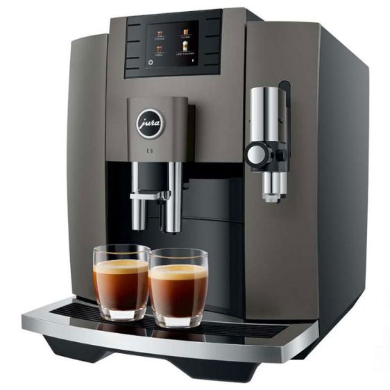 Кафемашина JURA E8 Dark Inox (EB) 15364