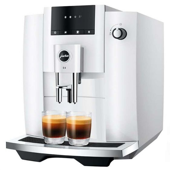 Кафемашина JURA E4 Piano White (EA) 15433