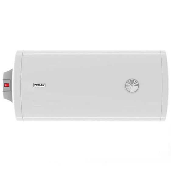 Бойлер TEDAN Classic 80л, 2kW, хоризонтален, ток отляво
