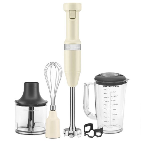 Пасатор KitchenAid 5KHBV83EAC, 180W, Almond Cream