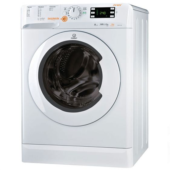 Пералня със сушилня INDESIT XWDE 861480X WWGG EU