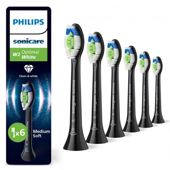 Накрайник PHILIPS Sonicare Optimal White HX6066/88, 6 броя