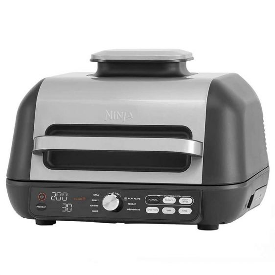 Грил NINJA Foodi MAX Pro Health Grill, Flat Plate & Air Fryer AG651