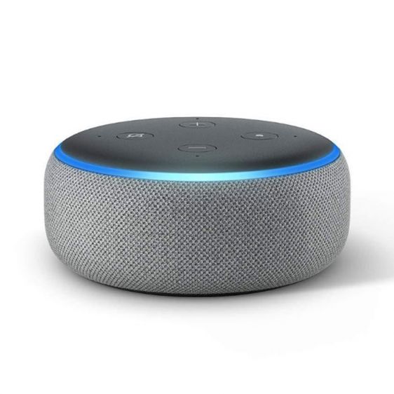 Преносима смарт тонколона Amazon Echo Dot 3 Heather Grey