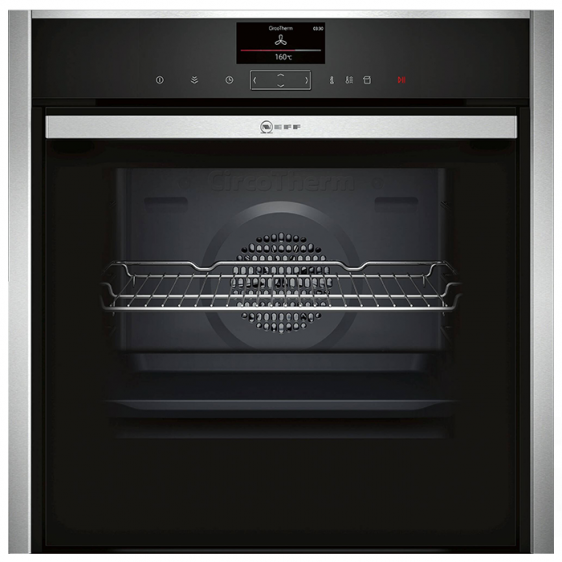 Фурна за вграждане NEFF B47FS22N0, N 90, 71 л, FullSteam®, Slide&Hide