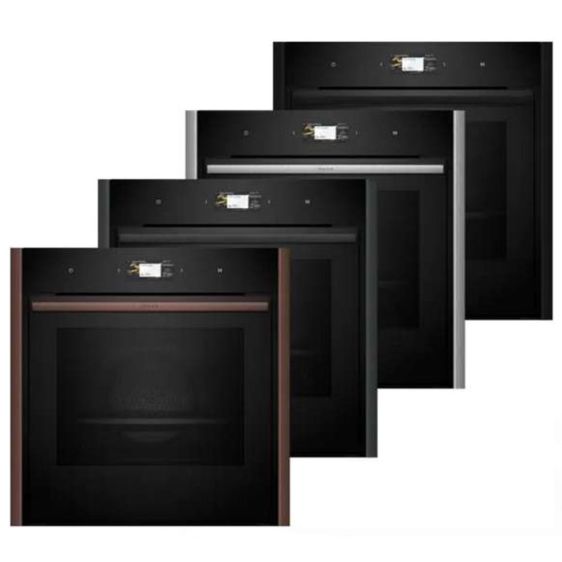 Фурна за вграждане NEFF B69CS7KY0, N 90, 71 л, Пиролиза, Slide&Hide, Flex Design