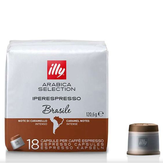 Кафе капсули ILLY iperEspresso Brazil – 18 броя