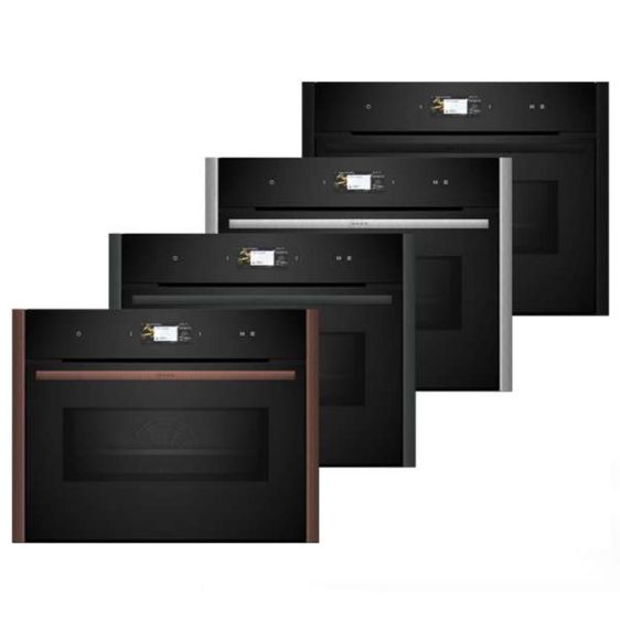 Фурна за вграждане с микровълнова ф-ция NEFF C29MS3AY0, N 90, 45 л, Flex Design