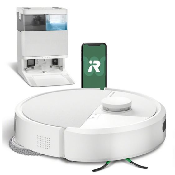Прахосмукачка робот IRobot Roomba® Plus 405 Combo + AutoWash™ Dock (White) G185240