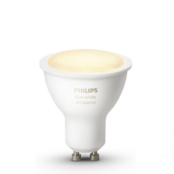 Крушка PHILIPS Hue Ambiance 5.5W GU10 EUR