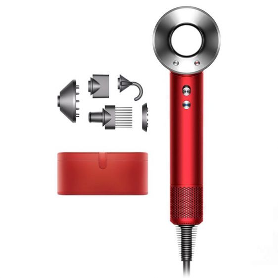 Сешоар DYSON Supersonic HD07 Red/Nickel Edition