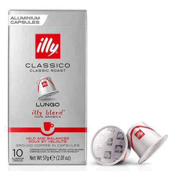 Кафе капсули ILLY Lungo 10 бр.