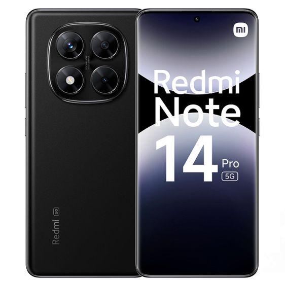 Смартфон Xiaomi Redmi Note 14 Pro 5G, 8GB, 256GB, Midnight Black