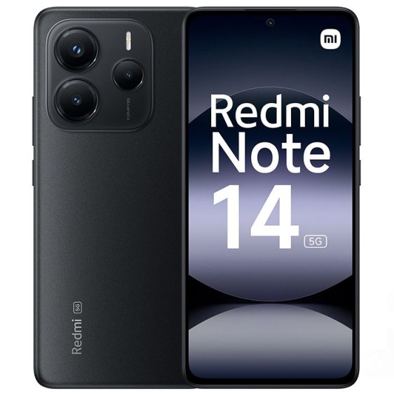 Смартфон Xiaomi Redmi Note 14 5G, 6GB, 128GB, Midnight Black