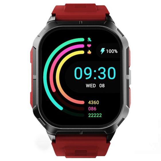 Смарт часовник HiFuture FutureFit Ultra 3 red, 2.01