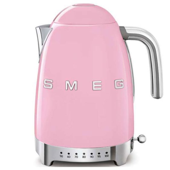 Ел.кана SMEG KLF04PKEU, 2400 W, 1.7 L, Розова