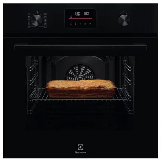Фурна за вграждане ELECTROLUX LOF4P06BK, 65 л, SurroundCook®, Пиролиза, А+