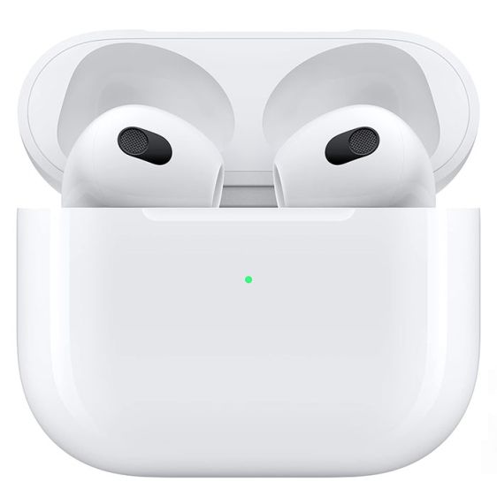 Безжични слушалки Apple AirPods MPNY3LL/A (3-то поколение с Lightning Charging Case зареждане)