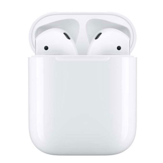 Безжични слушалки Apple AirPods MV7N2ZM/A (2-то поколение с Lightning зареждане)