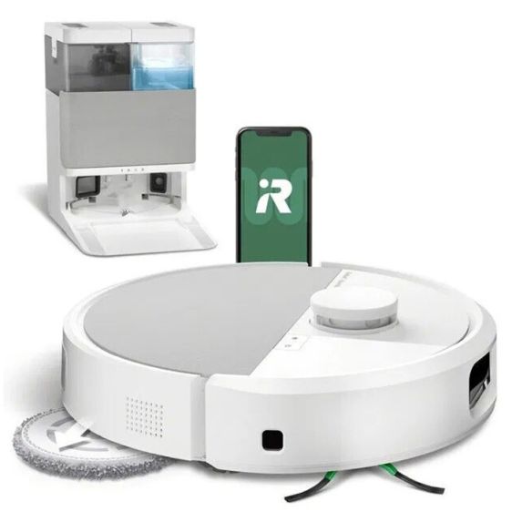 Прахосмукачка робот iRobot® Roomba Plus 505 Combo + AutoWash N185240