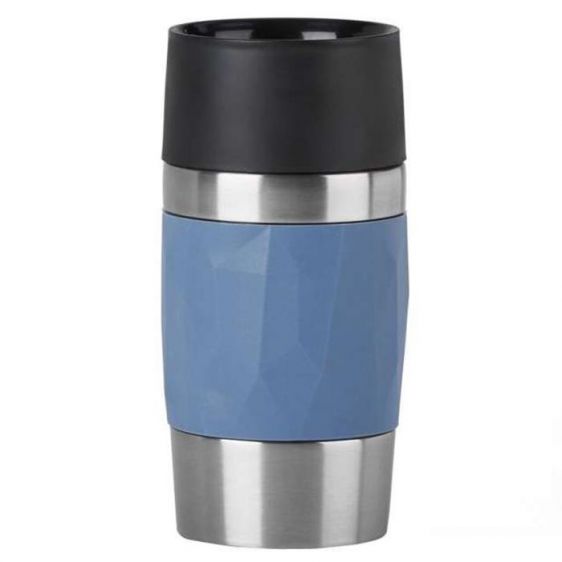 Термо чаша TEFAL N2160210 Travel Mug Compact 0.3l blue