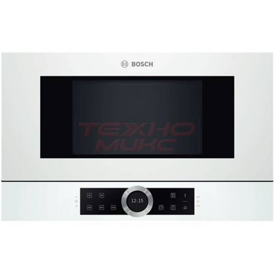 Микровълнова за вграждане BOSCH BFL634GW1 бяла