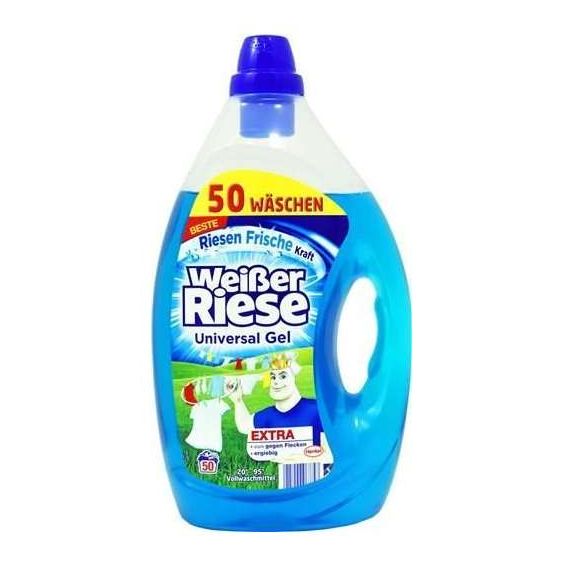 Перилен препарат WEISSER RIESE Universal gel 2.5L 50 пранета