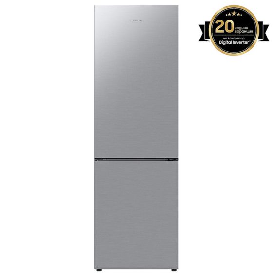 Хладилник с фризер SAMSUNG RB33B610ESA/EF, 344 л, SpaceMax™, 185 см, клас Е