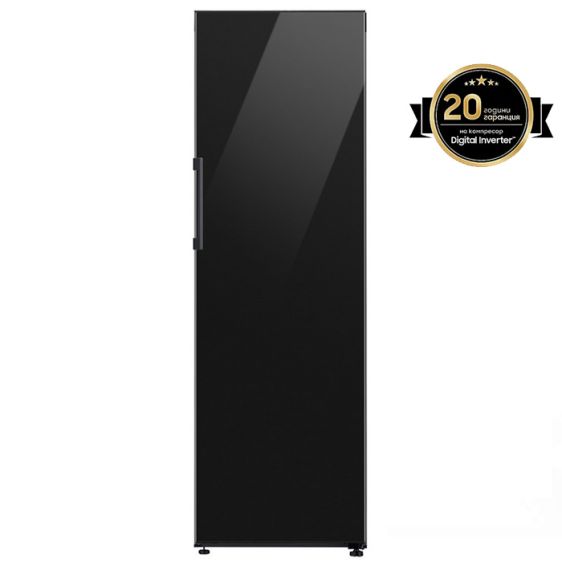 Хладилник SAMSUNG RR39C76C322/EF, 387 л, SmartThings Energy, All-around Cooling, Clean Glass Black