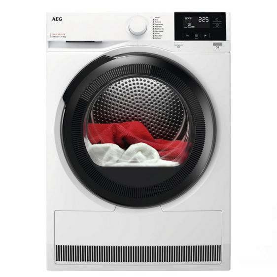 Сушилня AEG TR7184E, 8 кг, Термопомпа, SensiDry